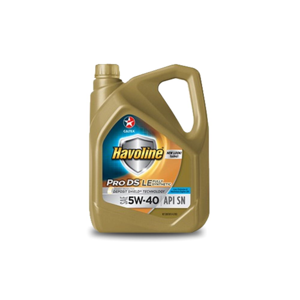 Castrol Havoline Pro DS LE Synthetic 5W-40 Motor Oil - 5L Jug with Deposit Shield Technology