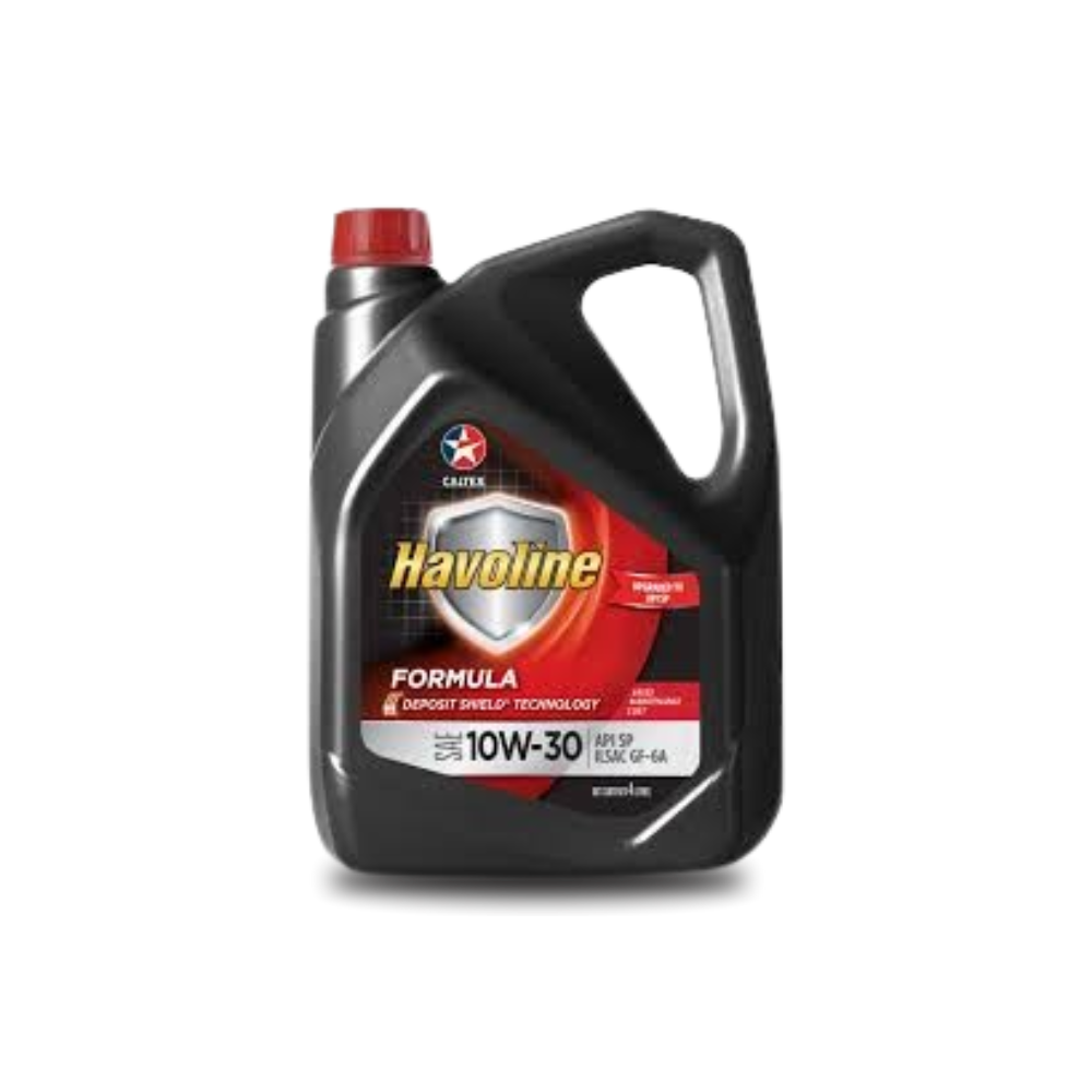 Castrol Havoline Formula 10W-30 Motor Oil - 5L Jug with Deposit Shield Technology