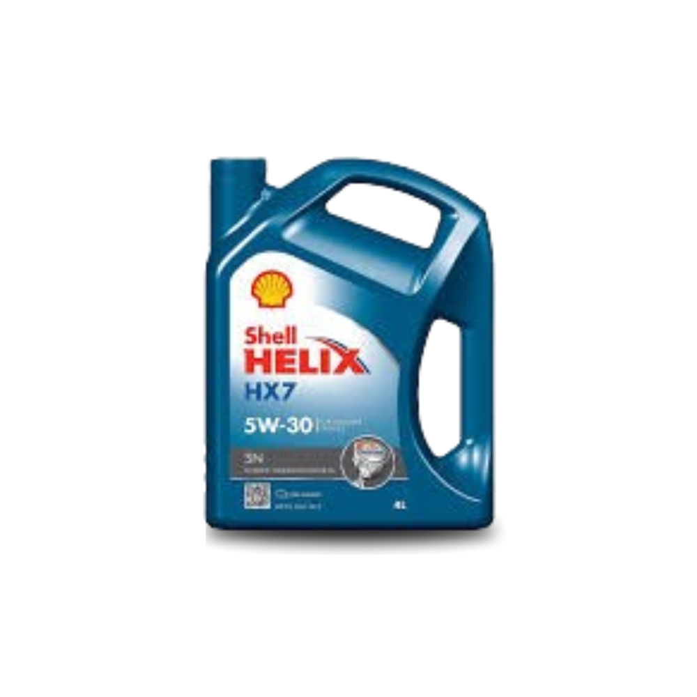 Shell Helix HX7 5W-30 Synthetic Technology Motor Oil - 4L Jug for Gasoline and Diesel Engines